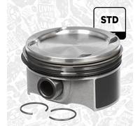 Pistone motore PM014500 ET ENGINETEAM per OPEL CHEVROLET