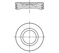 Pistone MAHLE 007 PI 00106 001