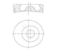 Pistone MAHLE 010 27 00