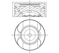 Pistone MAHLE 013 PI 00156 002