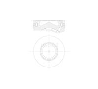 Mahle Original Pistone motore rivestito 081 PI 00105 000 per BMW Alpina