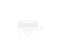 Pistone motore stagnato 001 76 01 MAHLE per MERCEDES-BENZ CLASSE S Tre volumi /8