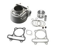 Pistone Motosega Per SYM Per Orbit Per Violino 1 2 Per Megalo Per Symply Per X-Pro VS125 2009 Kit Blocco Cilindri Scooter Da 57,4 Mm Cilindro