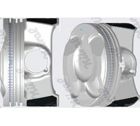 Pistone NURAL 87-444800-50 per PEUGEOT RCZ 1.6 2010-2015