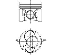 Pistone per cilindro 1-2 per AUDI SEAT SKODA VW A3 ALTEA ALTEA XL CADDY CORDOBA