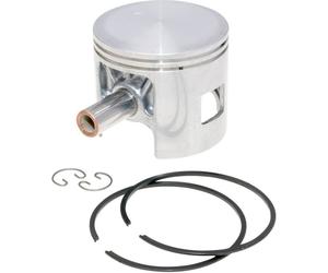 PISTONE PER CILINDRO POLINI BY ASSO WERKE 112cc D.57,5mm SPINOTTO 12 PIAGGIO ...