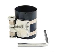 Pistone per compressore For Ring con blocco a cricchetto e leva di rilascio del pollice, progettato per un'efficace installazione del pistone su motori tosaerba e trattori (3 pollici)