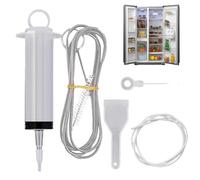 Pistone per fori di scarico del frigorifero, kit anti intasamento per la pulizia della casa, kit anti intasamento per armadietti del vino del congelatore