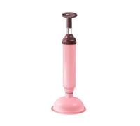 Pistone per WC ad alta pressione con forte potenza di aspirazione, strumento per la pulizia dello scarico del bagno, lavandino, doccia e zoccoli fognari (verde) (rosa nordico)