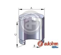 Pistone pinza freno Acciaio D025287 AUTOFREN SEINSA per TOYOTA CITROËN PEUGEOT