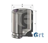 Pistone pinza freno Assale posteriore Acciaio 151175-C ERT per VW VOLVO AUDI