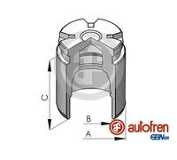 AUTOFREN SEINSA Pistoncino pinza freno D02578 Acciaio 34 mm Assale posteriore