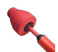 Pistone pneumatico ad alta pressione per WC con manico, strumento di dragaggio per tubi intasati, lavandini e scarichi a pavimento, detergente riutilizzabile in ABS per intasare il grasso dei capelli