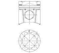 Pistone Trapezio 128Mm KOLBENSCHMIDT 94846600