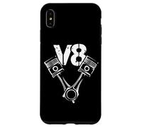 Pistone v8 US mucle cars big block car Custodia per iPhone XS Max