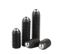 Pistoni a molla con guida a sfere, Viti di fermo con stantuffo a sfera in acciaio inossidabile 304 nere da M3 a M12 Confezione 5 o 10 pezzi(Grade 12.9 Steel,14MM-M6(10PCS))