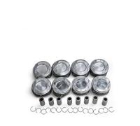 Pistoni e anelli da 8 pcs impostati con 0,5 mm A2780302317 compatibile con motore M278 4.6L 4.7L per veicoli come W222 W166 W221 Accessori di sostituzione del motore W221