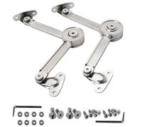 Pistoni Per Ante Cucina Supporto Pneumatico Per Coperchio Supporto Per Ascensore Per Porta Di Mobili Per Armadi Supporto Per Cerniera Cerniera Supporto per Ante a Ribalta/2 Pezzi Lungo 205mm