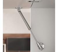 Pistoni per Mobili Kraby SOFT-STOP - Ammortizzatori per Ante Cucina - Varie Dimensione e Forze per Ante in Legno e Alluminio (120N, Lunghezza 244mm)