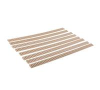 pistro 8pcs Sapele Legno Chitarra Binding Purfling Striscia Corpo Bordo Interno Trim DIY