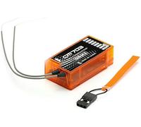 Pistro Arancione CM703 DSM2/DSMX Comatible 7CH PWM/PPM 2.4GHz Ricevitore per Spektrum/JR
