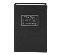 pistro Book Safe English Dictionary - Salvadanaio nascosto, colore: Nero