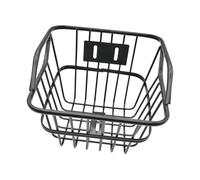 pistro Cestino anteriore per bici per bambini, in lega di alluminio, resistente, per campeggio, shopping, guida