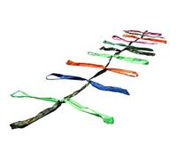 pistro Corda da tiro alla fune con manici colorati per bambini, lunghezza 5,5 m, design elastico ispessito, favorisce la coordinazione e il lavoro di squadra, ideale per bambini di 4-6 anni, perfetta