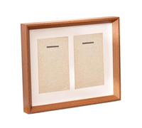 pistro Espositore per medaglie doppie con finestra trasparente, cornice in legno per premi di ginnastica e calcio, stile C