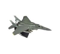 pistro F-15E Fighter Model 1/100 Scala Lega Display Plane - Decorazione da scrivania per ufficio, casa, mensola bar