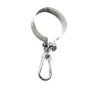 pistro Gancio per altalena resistente, capacità 200 kg, chiusura in metallo per amaca, portico, altalena, parco giochi, campeggio, cortile, diametro 120 mm