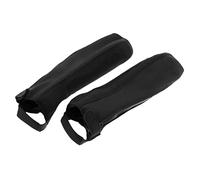 pistro Ghette protettive per gambe da uomo, donna, per equitazione, motociclismo, colore nero, XL