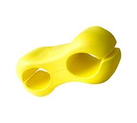 pistro Pull Buoy Leg Float, EVA nuoto aiuto allenamento per la parte superiore del corpo e braccio colpo di fuoco, dimensioni standard 25,2 x 14,2 x 11,5 cm, giallo