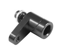 pistro RC Car Servo Braccio Sterzo 20T Servo Horn Metallo FAI DA TE per Camion 1/14 Mini, 1/18 Modello Granito, Nero
