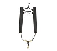 pistro Sassofono Sax - Cinghia da collo, pieghevole, per Accs, colore: Nero