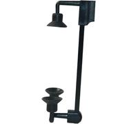 pistro Supporto a clip per microfono per strumenti, morsetto regolabile per chitarra, ukulele, violino, violoncello, presa sicura, leggero, robusto supporto per microfono per performance dal vivo e