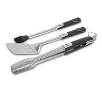 Pit Boss Grills Soft Touch - Set di attrezzi da 3 pezzi, in acciaio inox