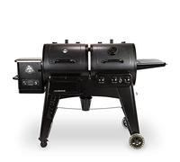 PIT BOSS Navigator 1230 Grill combinato, nero, in acciaio, 175,9 x 79,4 x 119,5 cm, grill a gas e a pellet
