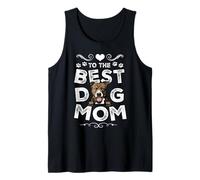 Pit Bull Best Dog Mom Dogs Lovers Funny Mothers Day Canotta