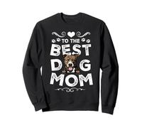 Pit Bull Best Dog Mom Dogs Lovers Funny Mothers Day Felpa