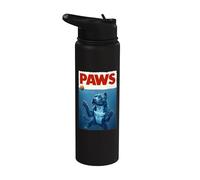 Pit Bull Terrier Cane Pitbull Mamma Pit Bull Papà Divertente Pit Bull Stainless Steel Insulated Water Bottle