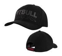 Pit Bull West Coast - Berretto con visiera, colore: nero/rosso