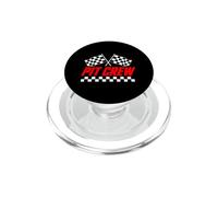 Pit Crew - Bandiera rossa a scacchi, per i membri del team PopSockets PopGrip per MagSafe