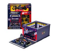PIT STOP F1 Diorama VERSTAPPEN Auto Red Bull RB20 Cambio Gomme 1/43 Bburago