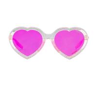 Pit Viper Occhiali da sole a forma di cuore The Admirer, Rainbow Jellies Con Lenti Polarizzate Hdpv Rosa