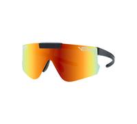 Pit Viper - Occhiali da sole - The Mystery Flip Offs in Pelle - Nero Nero