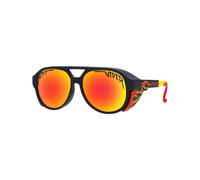 Pit Viper - Occhiali da sole - The Combustion Exciters Polarized in Pelle - Nero