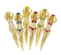 Pitadue 1Pc Supporto Della Palla Da Golf Divertente Bella Golf Tees Pratica Treno Tees per Uomini Donne Golfer Gioco Formazione Divertente Bella Golf Tees