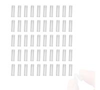 Pitadue 50Pcs Trasparenti Innesto Manicotti Traspiranti Impermeabile Albero Innesto Tubo per Pere Agrumi Piante Agricoltori Tubo