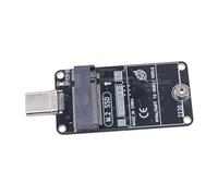 Pitadue Adattatori SATA NVMe USB Tipo C ad alta velocità Design per HDD esterni Soluzione di archiviazione Laptop Ssds Scheda di espansione Tipo C